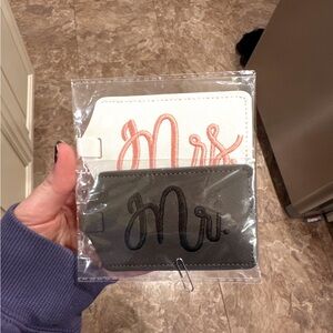 Mr. and Mrs. Luggage Tags Set